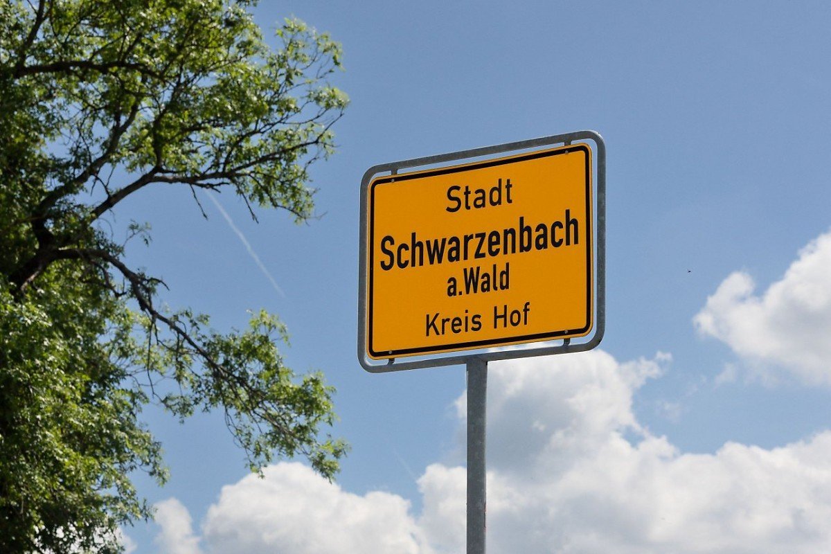 Foto Die Stadt Schwarzenbach am Wald