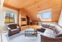 08 Wohnbereich Sehr sch�ne DG Wohnung mit Loggia in Bad Steben