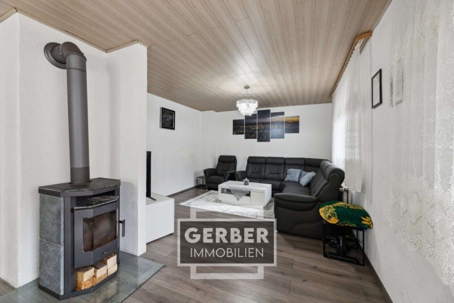 Eg Wohnzimmer Kaminofen Reiheneckhaus Hof