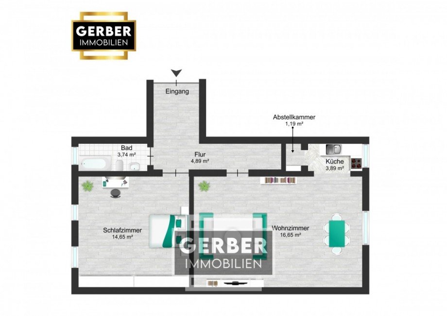 Grundriss Etagenwohnung Hof