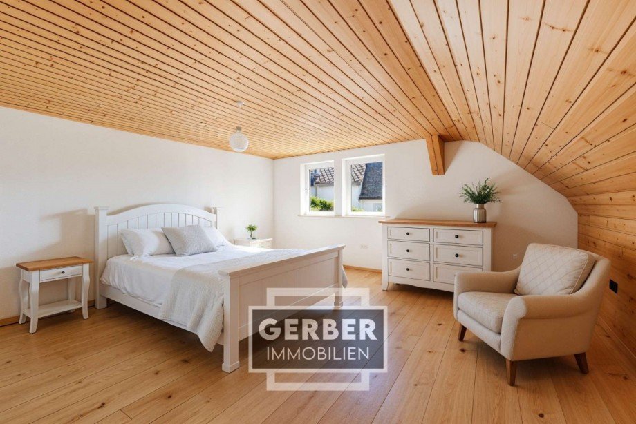 13 1. OG, kl - Schlafzimmer 2, Modernisierungsbeispiel Einfamilienhaus Schwarzenbach am Wald