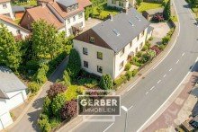 04  Drohne, KI-Optimiert 4km von Bad Steben, 1-2 Familien-Haus mit 2 Garagen und Werkstatt