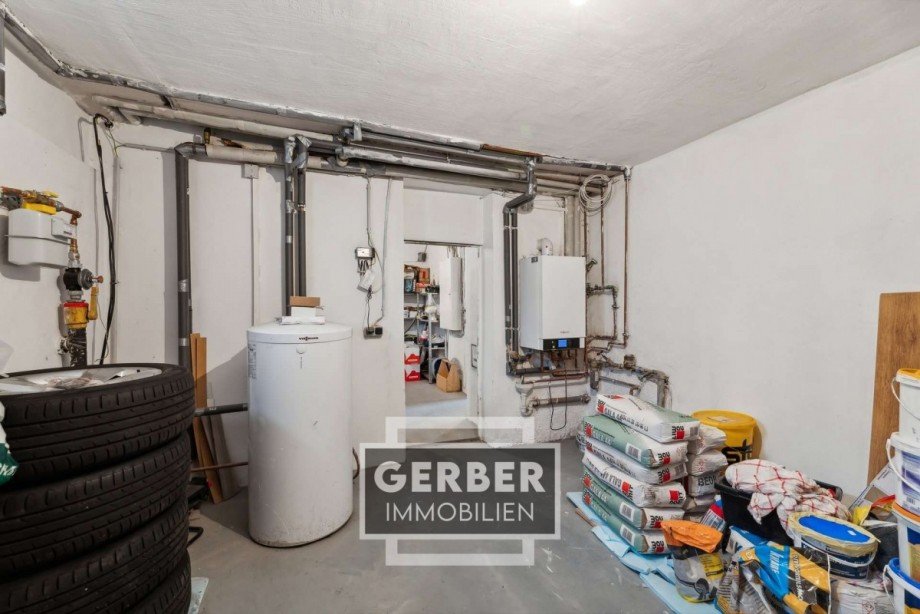 Heizraum mit Gastherme Reiheneckhaus Hof