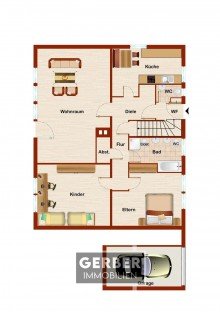 Erdgeschoss Gepflegtes Haus mit Wohnmobilgarage