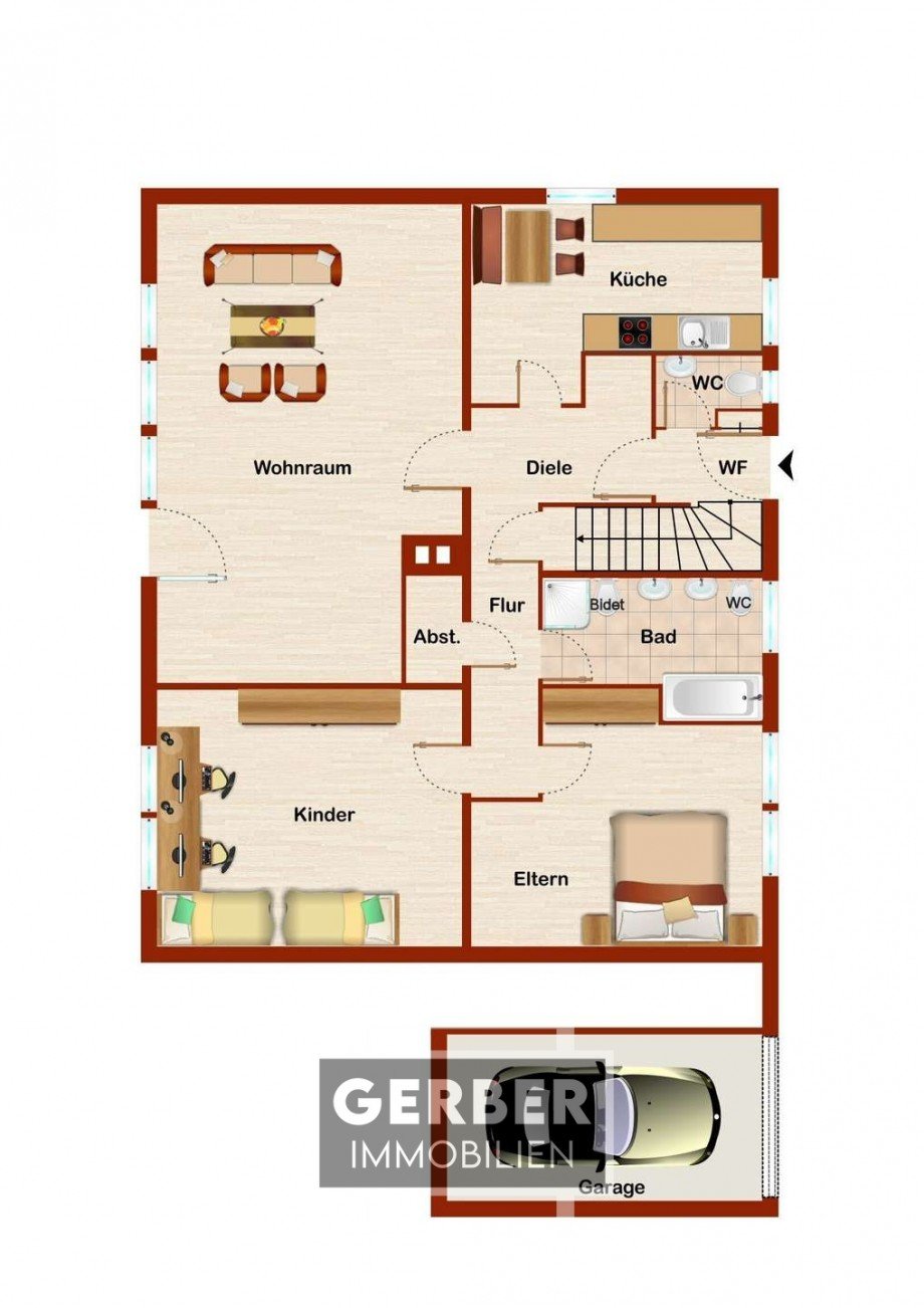 Erdgeschoss Einfamilienhaus Selb