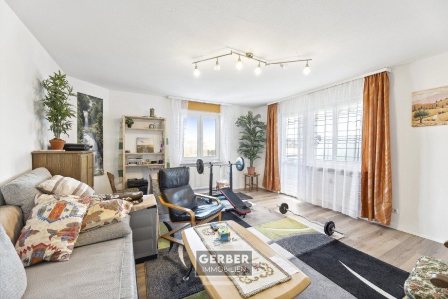 Wohnzimmer Etagenwohnung Rehau