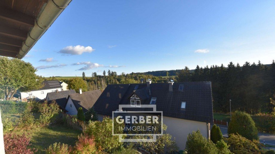 Ausblick Doppelhaush�lfte Schwarzenbach am Wald
