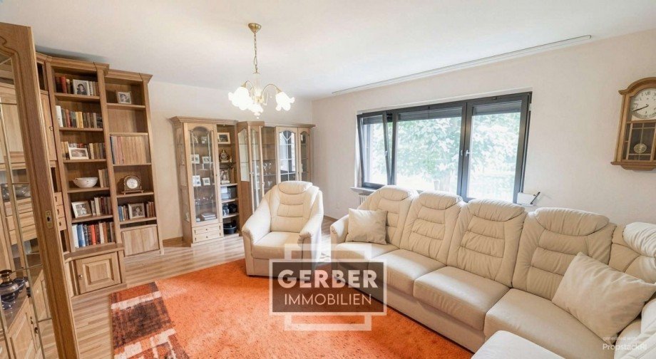 Wohnzimmer Einfamilienhaus Rosenthal am Rennsteig