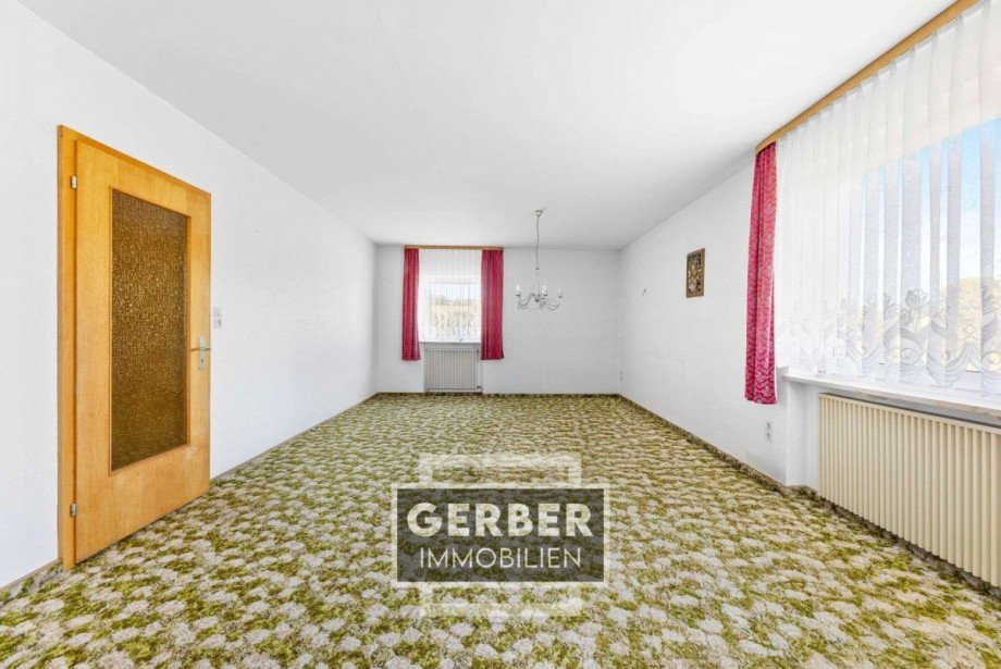 19 OG - Wohnzimmer Anbau Zweifamilienhaus Issigau Kemlas