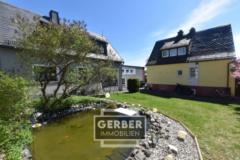 Garten Bad Steben Einfamilienhaus Wohnen+1000EUR Einnahmen im Monat, spielend Kredit abzahlen