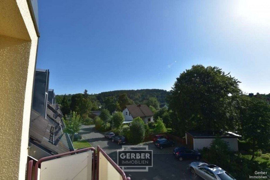 Ausblick Maisonettewohnung Naila