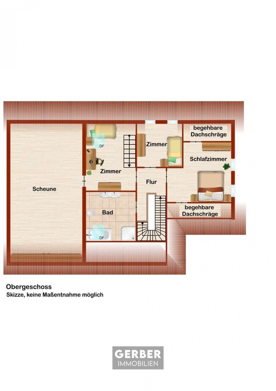 Obergeschoss Einfamilienhaus Helmbrechts