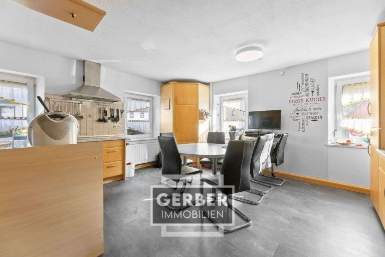 15 OG K�che Schwarzenbach am Wald Doppelhaush�lfte Renovierte DHH mit viel Wohn-Nutzfl�che
