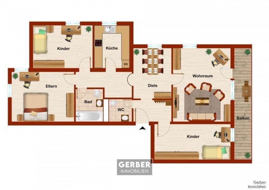 immogrundriss_19015_259440_522 Etagenwohnung Naila