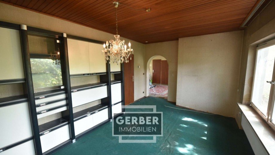 Wohnzimmer Bungalow Berg