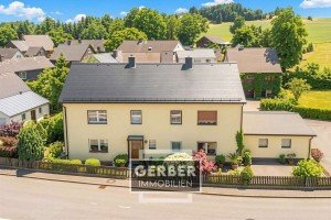 Hauptbild 4km von Bad Steben, 1-2 Familien-Haus mit 2 Garagen und Werkstatt