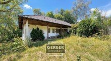Au�enansicht - (KI generiert) Freistehender Massiv-Bungalow mit erneuertem Dach im Jahr 2000