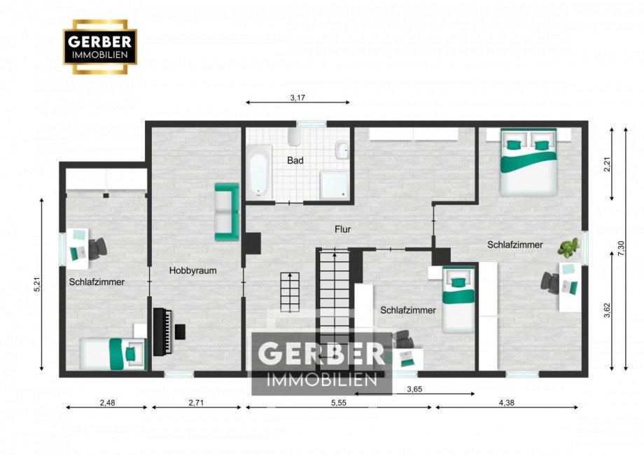 DG Zweifamilienhaus Geroldsgr�n Steinbach