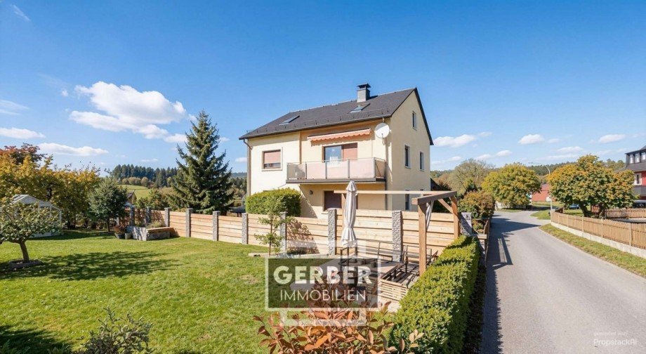 Au�enansicht Zweifamilienhaus Selbitz