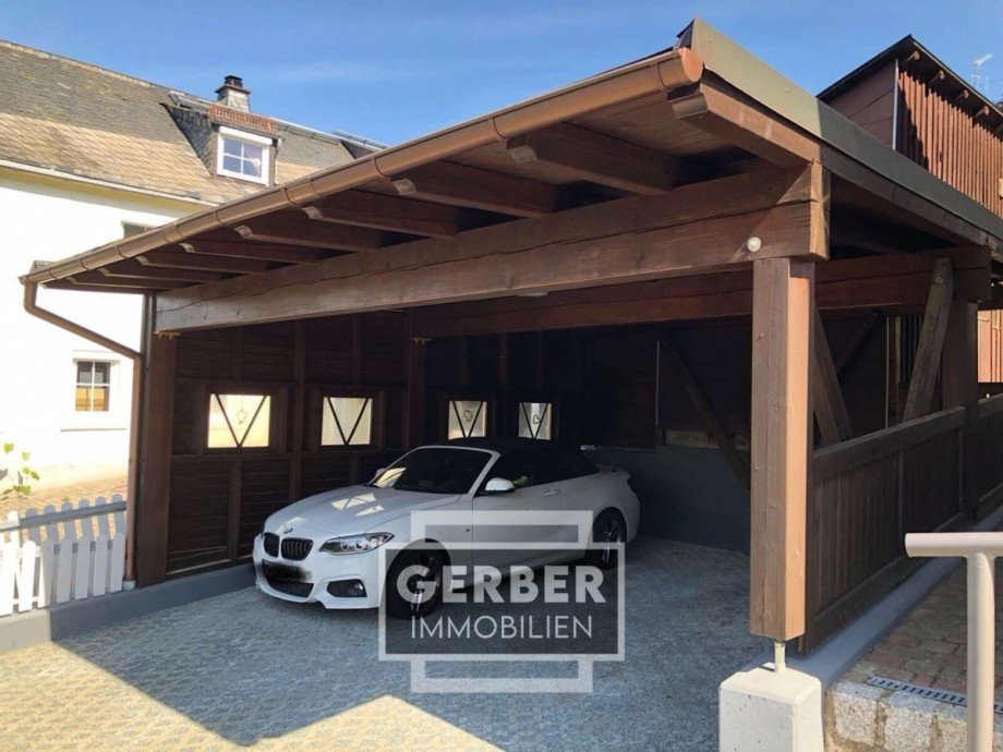 Doppel-Carport Einfamilienhaus Schwarzenbach am Wald