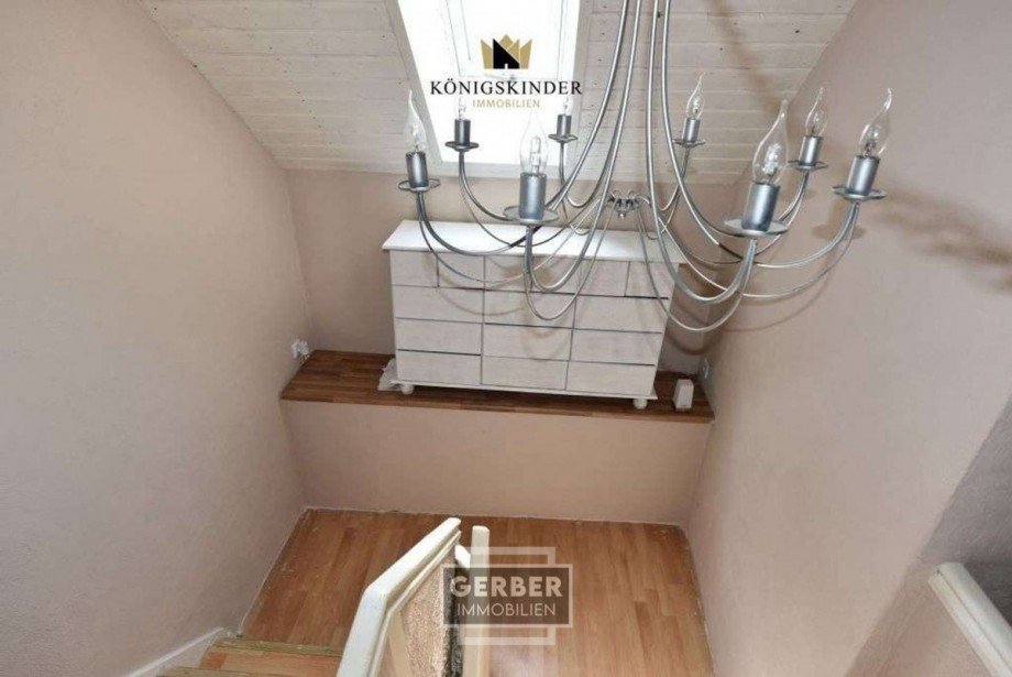 Treppe zum OG Einfamilienhaus Helmbrechts