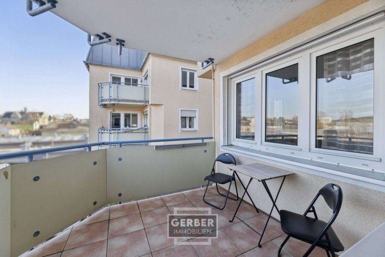 Balkon Rehau Etagenwohnung 3-Zimmer-Wohnung, 2. Bad, Terrasse