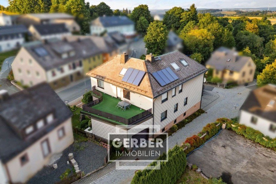 05 R�ckseite Einfamilienhaus Schwarzenbach am Wald - D�bra