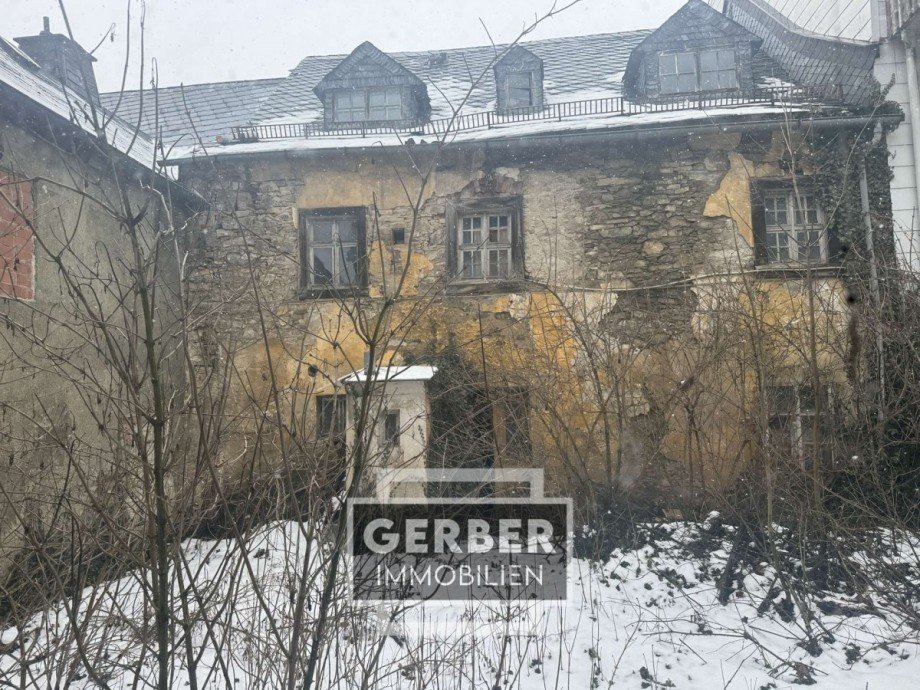 Au�enansicht Abbruch, Innenhof Stadthaus Selbitz