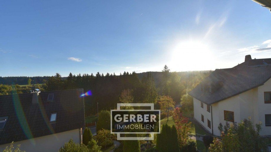 Ausblick Doppelhaush�lfte Schwarzenbach am Wald