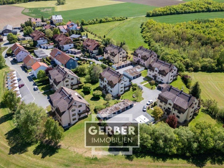 Luftaufnahme gesamter Wohnpark K�ditz Etagenwohnung Vermietete Etagenwohnung K�ditz Brunnenthal
