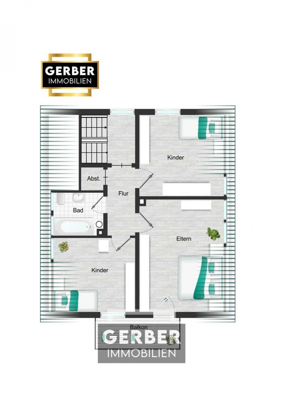 Grundriss OG Einfamilienhaus Marlesreuth