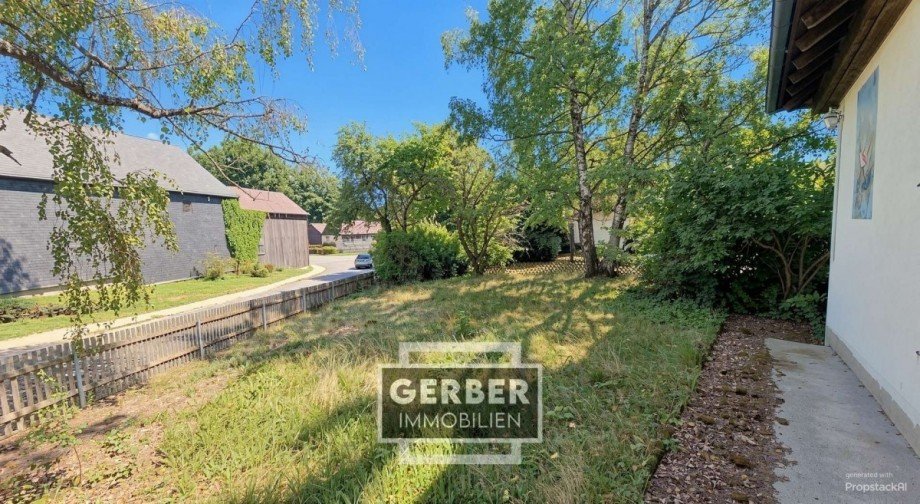 Garten - (KI generiert) Bungalow Berg