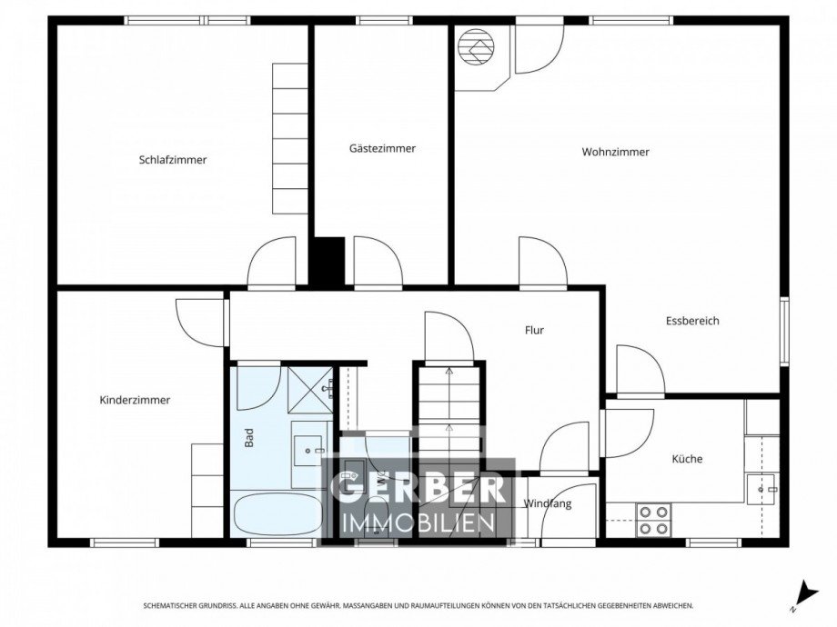 Grundriss EG Einfamilienhaus Selbitz