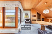 09 Wohnbereich Sehr sch�ne DG Wohnung mit Loggia in Bad Steben