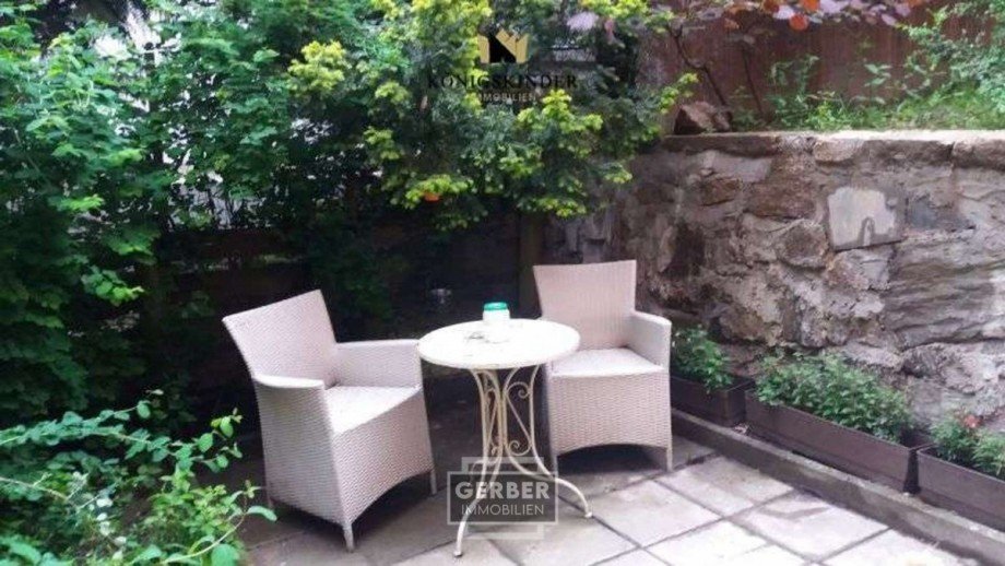 1. Stock intime Terrasse Haus Schwarzenbach an der Saale