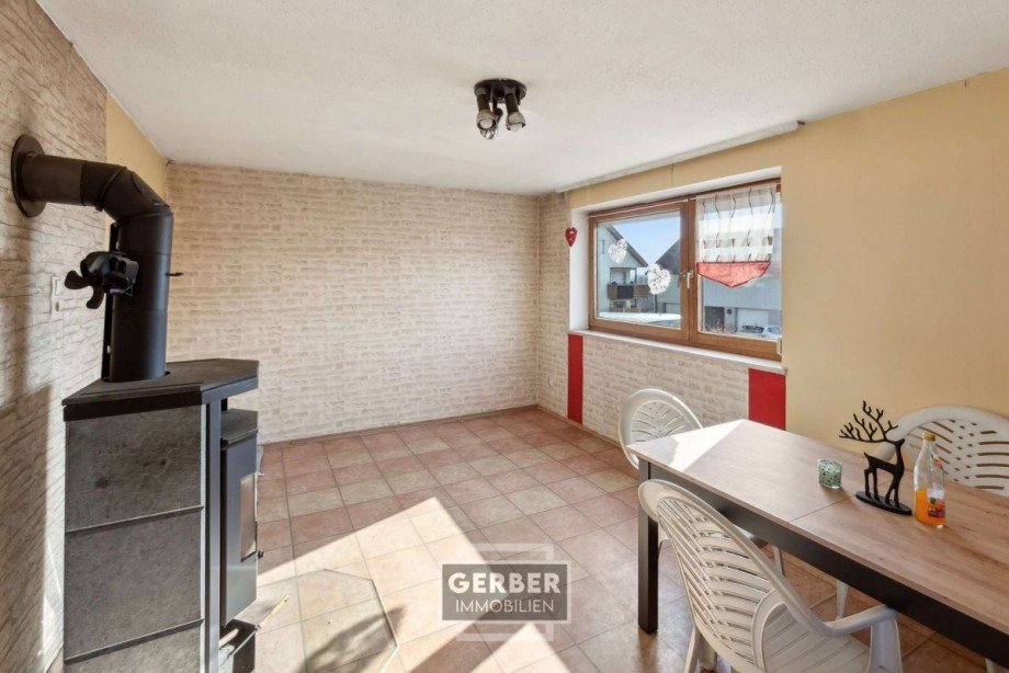 EG Wohnzimmer Doppelhaush�lfte Helmbrechts