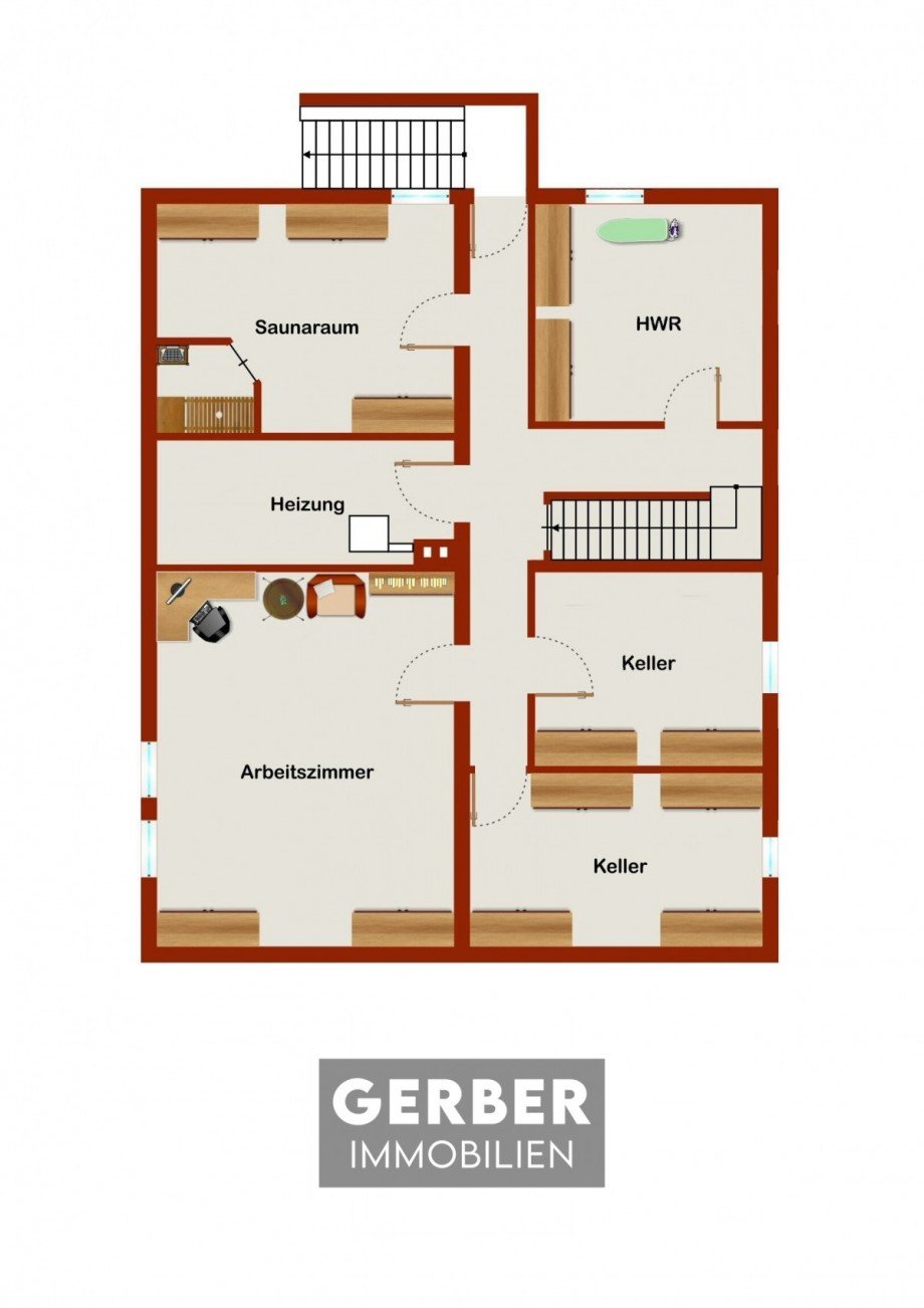 Keller-Grundriss Einfamilienhaus Selb